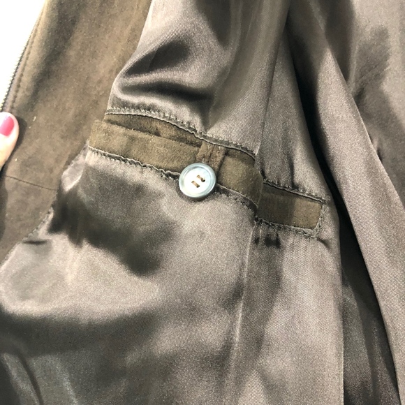 [Golden Bear] VTG Mens Suede Leather Bomber Jacket - Picture 4 of 8